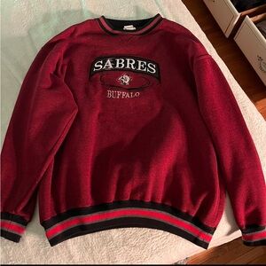 Vintage Buffalo Sabres Red Sweater